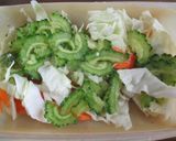 ゴーヤ入り野菜と豚肉の味噌炒め作り方4写真