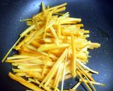 麺つゆで作る②ニンジンちくわ油揚げの炒煮作り方3写真