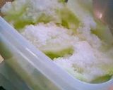 島の夏☆赤ウリの浅漬け☆わさび風味作り方3写真