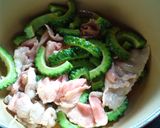 ゴーヤチャンプルなお味噌汁作り方2写真