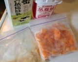 ＊ビニール袋で簡単バナナスムージー＊作り方1写真