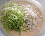 子供も食べれる！白菜お好み焼き♡作り方3写真