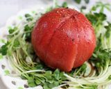 丸ごとトマトのサラダ☆バルサミコ風作り方7写真