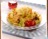 爽やかレモン風味の素麺チャンプルー作り方6写真