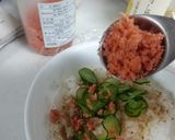 【ズボラ飯】おひとりさま鮭ちらし作り方6写真