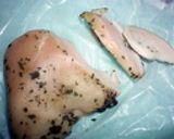 しそふりかけ鶏はむ作り方5写真