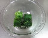 ポン酢で簡単！菊菜のおひたし作り方4写真