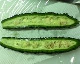 【NHとロー】生ゴーヤのくるみ和え作り方3写真
