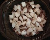 大根とひき肉のとろとろ生姜煮作り方3写真