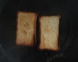 目玉焼きトースト作り方1写真