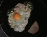 目玉焼きトースト作り方2写真
