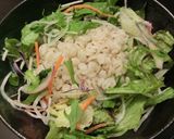野菜たっぷり♡　押し麦の冷やし味噌スープ作り方8写真
