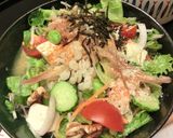 野菜たっぷり♡　押し麦の冷やし味噌スープ作り方11写真
