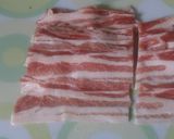 舞茸としめじの豚肉巻き作り方3写真