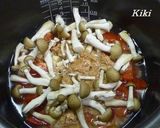 トマトのツナ味噌炊きこみごはん作り方4写真