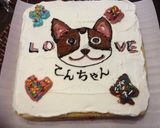 愛犬ケーキ(×犬用○人間用)作り方15写真