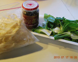 もやしと青梗菜と搾菜の炒め物作り方3写真