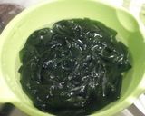 ダイエットに！わかめととろろ昆布の酢の物作り方1写真