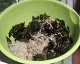 ダイエットに！わかめととろろ昆布の酢の物作り方2写真