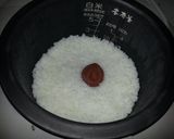 【ズボラ飯】梅干し炊込みごはん作り方1写真