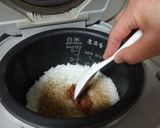 【ズボラ飯】梅干し炊込みごはん作り方3写真