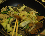 もやしと青梗菜と搾菜の炒め物作り方4写真