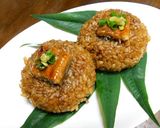 うなぎの焼きおにぎり☆ひつまぶし風作り方4写真