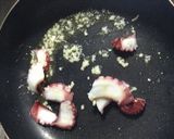 タコとピーマンガーリックバター炒め作り方2写真