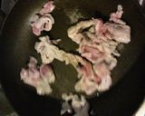 コリンキーと豚肉の炒めローズマリー風味作り方2写真