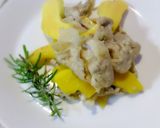コリンキーと豚肉の炒めローズマリー風味作り方4写真