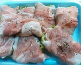 ピーマンの豚肉巻きinチーズ作り方4写真