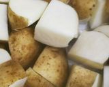 薄付き衣のフライドポテト＊カリッとポテト作り方1写真