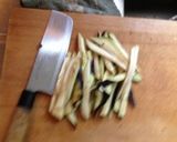 胡瓜と茄子の麻婆麺作り方2写真