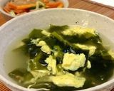 お酒でお店の味！ 絶品卵わかめスープ作り方3写真
