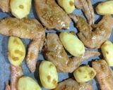 手羽先とじゃが芋の醤油麹焼き作り方3写真