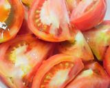 酸っぱいトマトの食べ方☆蜂蜜醤油がけ作り方2写真