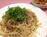 ✿簡単もやしと豚ひき肉のピリ辛炒め✿作り方6写真