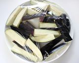 楽チン☆揚げずに茄子の揚げびたし作り方1写真