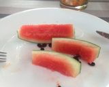 スイカの浅漬け〜梅昆布茶〜作り方1写真