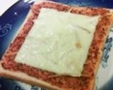 朝食♪粒マス＊ケチャップのチーズトースト作り方2写真