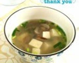 豆腐ときのこのほっこり生姜スープ作り方11写真