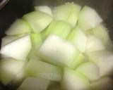 とうがんと鶏ひき肉のトロトロ煮♥作り方4写真