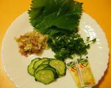 ひや汁♫かつおタタキのっけ!!作り方1写真