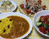 夏にはコレ！トマトチキンカレー作り方10写真