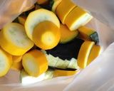 夏野菜で☆焼き野菜のハーブマリネ作り方1写真