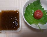 梅干し・もずく入りぶっかけソーメン作り方2写真