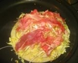 パパが作る旨～っ♪広島風お好み焼き作り方2写真