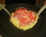 パパが作る旨～っ♪広島風お好み焼き作り方4写真