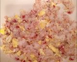 梅としらすの彩り炒飯♪作り方5写真