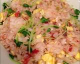 梅としらすの彩り炒飯♪作り方8写真